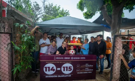 FAMILIAS DE LA COLONIA BUENAVISTA RECIBEN DOS NUEVAS CALLES PAVIMENTADAS