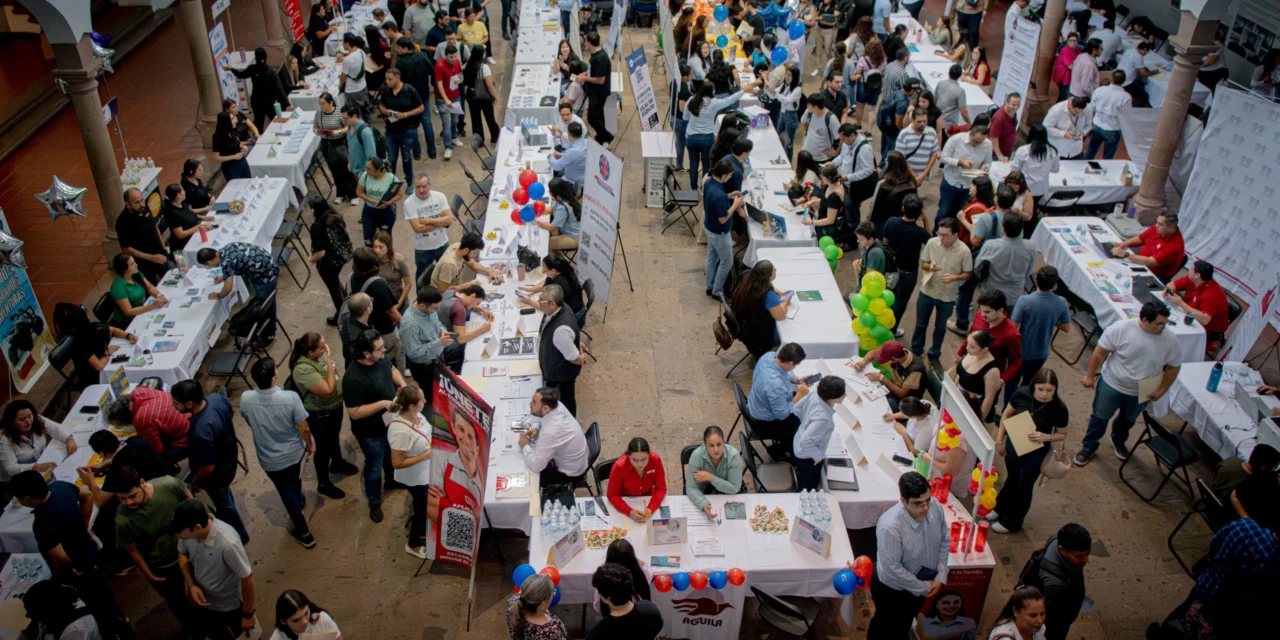 INAUGURAN EN CULIACÁN LA FERIA NACIONAL DEL EMPLEO PARA LAS JUVENTUDES CON MÁS DE MIL VACANTES