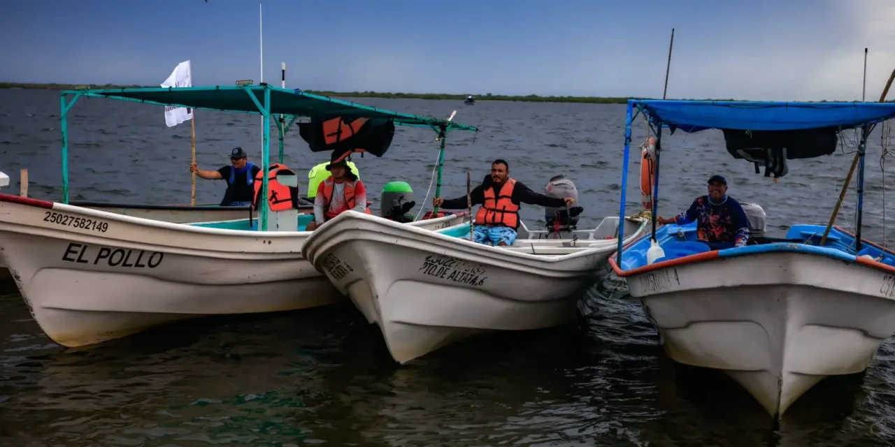 ENTREGA DE MOTORES Y PANGAS A COOPERATIVAS PESQUERAS, CON INVERSIÓN DE 75 MDP