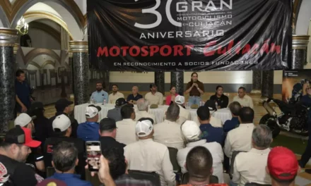 REALIZAN ENCUENTRO DE MOTOCICLISTAS