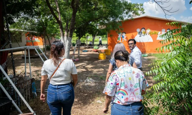 JUAN DE DIOS GÁMEZ SE COMPROMETE A MEJORAR PLANTELES EDUCATIVOS EN CAMPESINA EL BARRIO