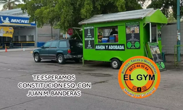 AQUÍ SON LOS BURRITOS EL GYM