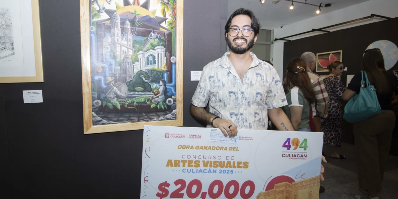 EXPOSICIÓN CONCURSO DE ARTES VISUALES «CULIACÁN» 2025, GANADOR