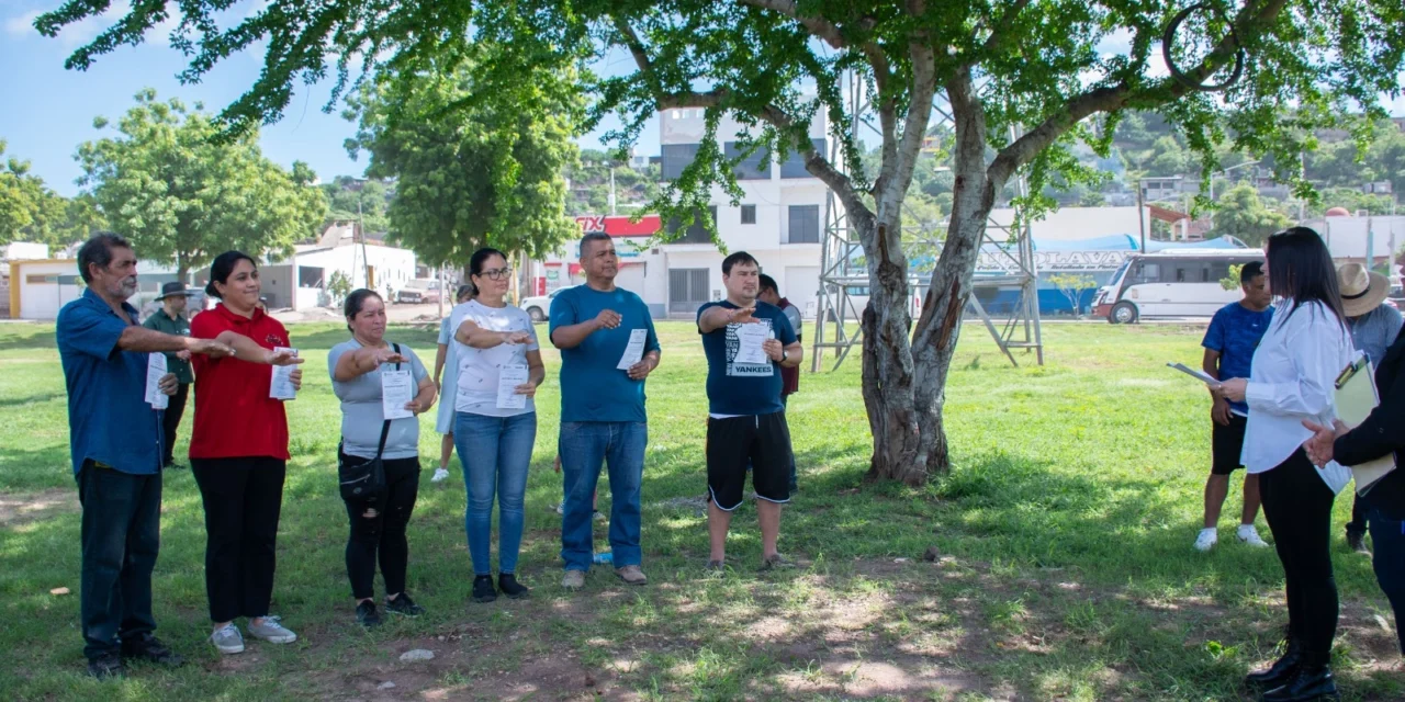 INSTALAN COMITÉS DE PARTICIPACIÓN CIUDADANA Y CONTRALORÍA SOCIAL EN OBRAS DE ALUMBRADO EN EL SENDERO DE LA PAZ