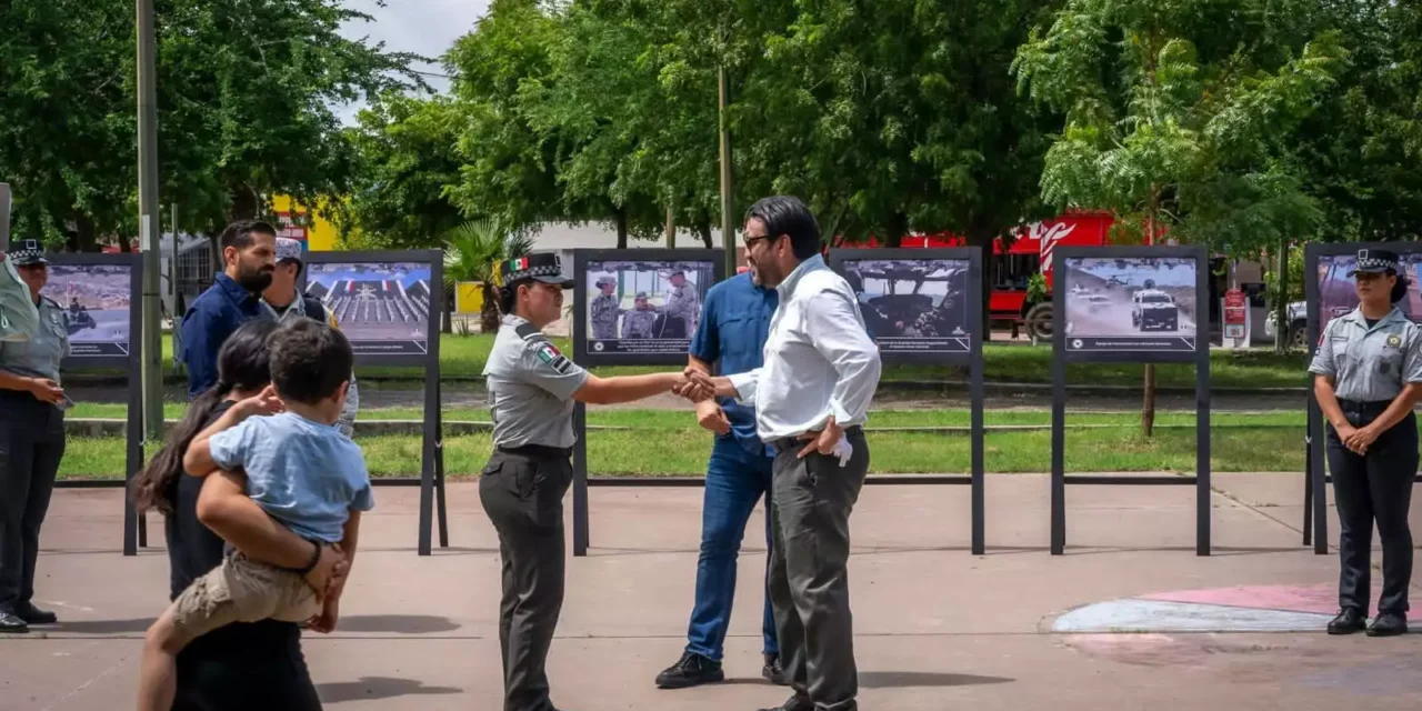 JUAN DE DIOS GÁMEZ SUPERVISA OBRAS DEL «SENDERO SEGURO» EN EL BULEVAR AGRICULTORES