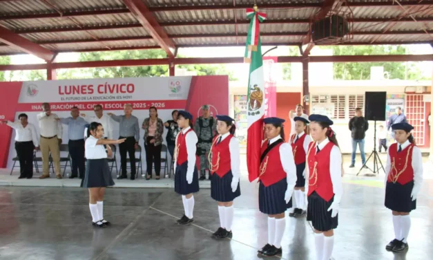 ALCALDE DE NAVOLATO REAFIRMA COMPROMISO CON LA EDUCACIÓN DEL CICLO ESCOLAR 2025 – 2026