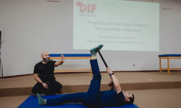 REALIZA DIF SINALOA EL TALLER HIGIENE DE COLUMNA Y PREVENCIÓN DE LESIONES EN COORDINACIÓN CON EL CREE