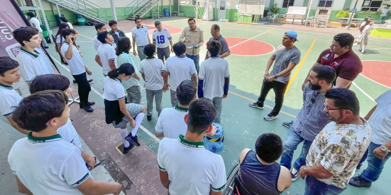 REALIZA IMDEC JORNADA DE DETECCIÓN DE TALENTOS EN DEPORTE ADAPTADO EN EL COBAES 27