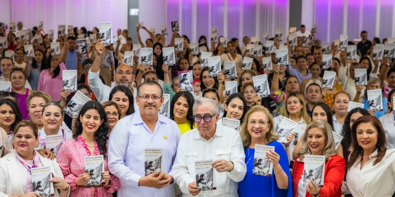 REITERA EL GOBERNADOR ROCHA QUE MÉXICO VIVE LA ERA DE LAS MUJERES