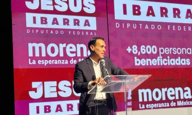 JESÚS IBARRA RINDE SU PRIMER INFORME LEGISLATIVO