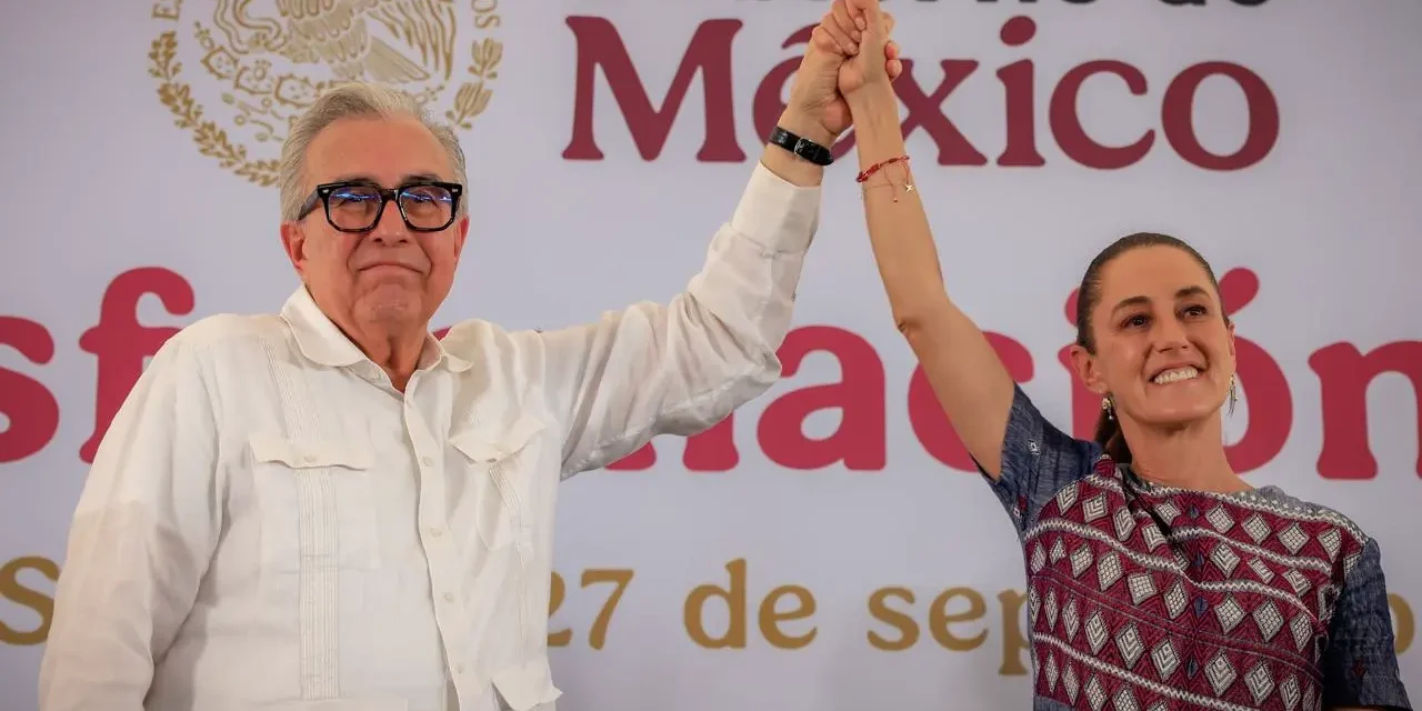 LA PRESIDENTA CLAUDIA SHEINBAUM ES UNA MUJER DE ESTADO: GOBERNADOR ROCHA MOYA