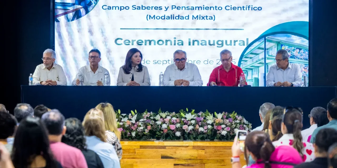 INAUGURA GOBERNADOR ROCHA MAESTRÍA EN DOCENCIA PARA ELEVAR CALIDAD DE LAS Y LOS MAESTROS