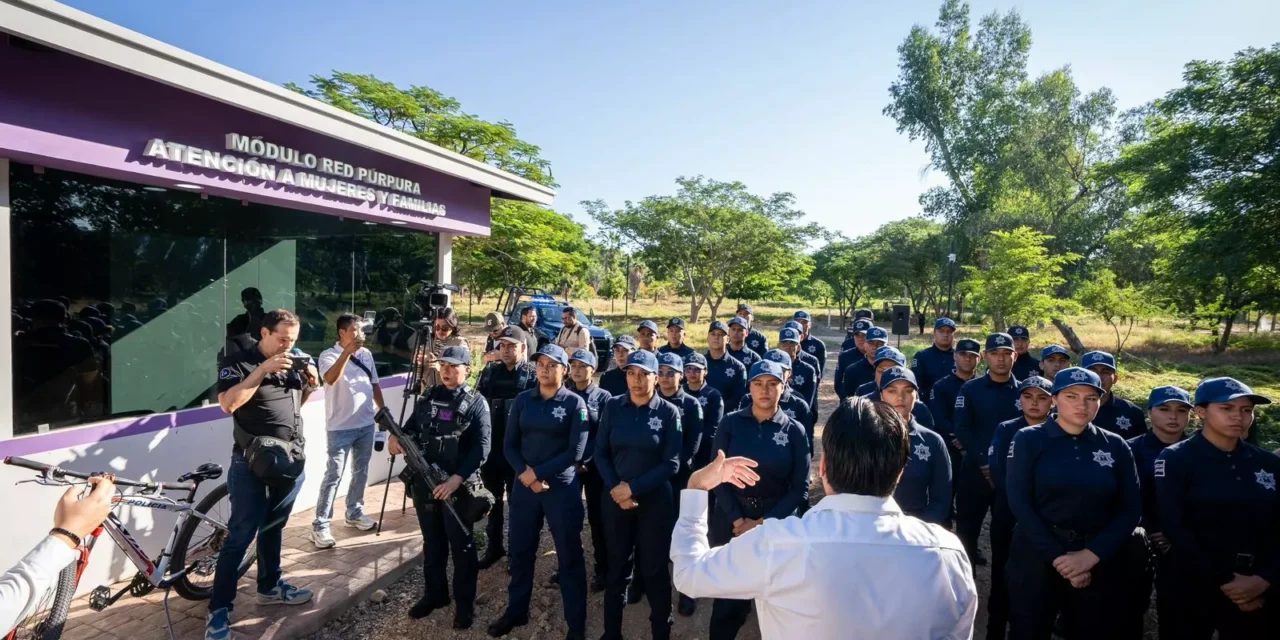 «CON MÁS POLICÍAS Y MÓDULOS RED PÚRPURA, ESTAREMOS MÁS CERCA DE LA POBLACIÓN PARA CUIDARLA MEJOR»: JUAN DE DIOS GÁMEZ
