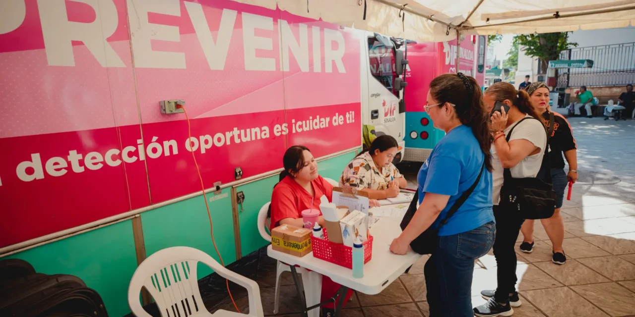 DIF SINALOA OFRECE JORNADA GRATUITA DE SALUD PARA LA MUJER