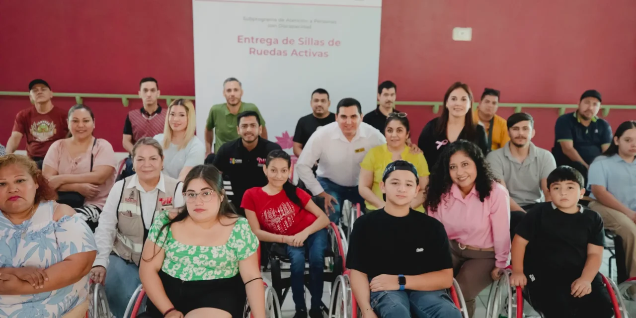 ENTREGA DIF SINALOA SILLAS DE RUEDAS ACTIVAS DEL PROGRAMA INCLUSIÓN PARA UNA VIDA DIGNA