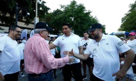 GOBERNADOR ROCHA ENCABEZA EL ARRANQUE DE LA CARRERA DE LA SALUD 2025 “CORRE Y APOYA”