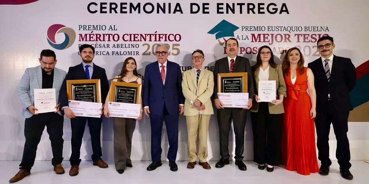 GOBERNADOR ROCHA ENTREGA EL PREMIO AL MÉRITO CIENTÍFICO 2025