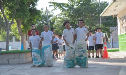 IMDEC PROMUEVE LA ACTIVACIÓN FÍSICA CON JORNADA DEPORTIVA EN PRIMARIA DE LA COLONIA AMPLIACIÓN EL BARRIO