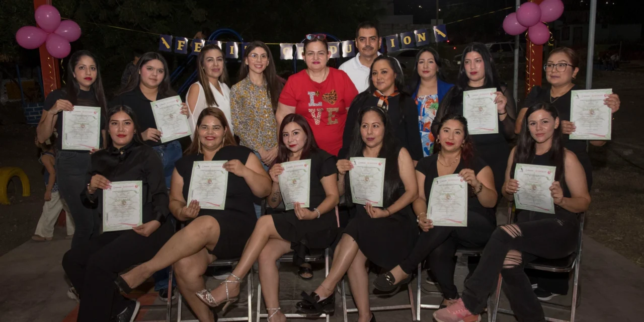 IMPULSAN EL EMPRENDIMIENTO FEMENINO CON CURSO GRATUITO DE UÑAS ACRÍLICAS EN LA COLONIA PROGRESO