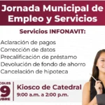 INVITAN A LA JORNADA MUNICIPAL DE EMPLEO Y SERVICIOS EN EL KIOSCO DE LA CATEDRAL
