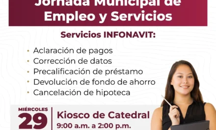 INVITAN A LA JORNADA MUNICIPAL DE EMPLEO Y SERVICIOS EN EL KIOSCO DE LA CATEDRAL