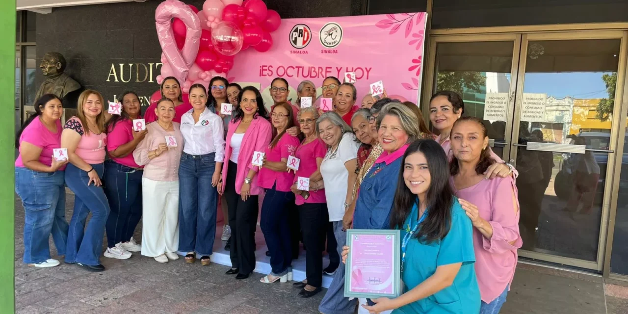 ONMPRI SINALOA IMPULSA LA PREVENCIÓN EN EL DÍA INTERNACIONAL DE LA LUCHA CONTRA EL CÁNCER DE MAMA