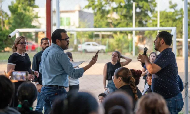PARQUE Y CALLES DE LA COLONIA PROGRESO SERÁN MEJORADOS, COMPROMETE JUAN DE DIOS GÁMEZ MENDÍVIL