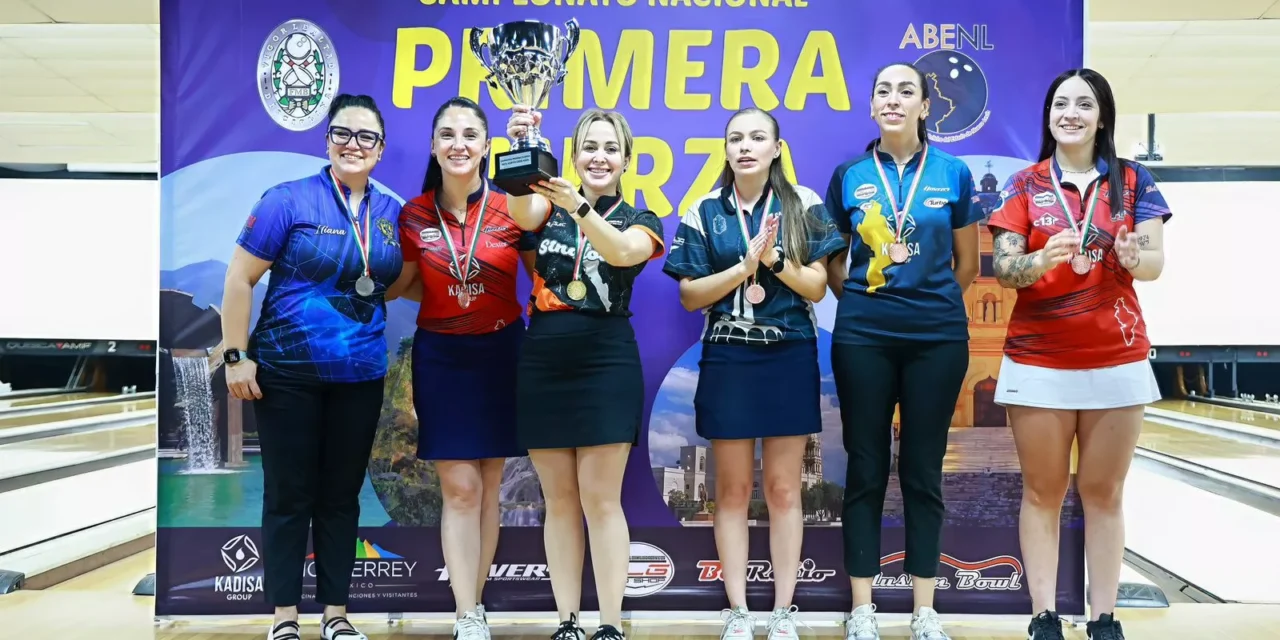 SE CORONA LILI ROBLES EN NACIONAL DE PRIMERA FUERZA DE BOLICHE 2025