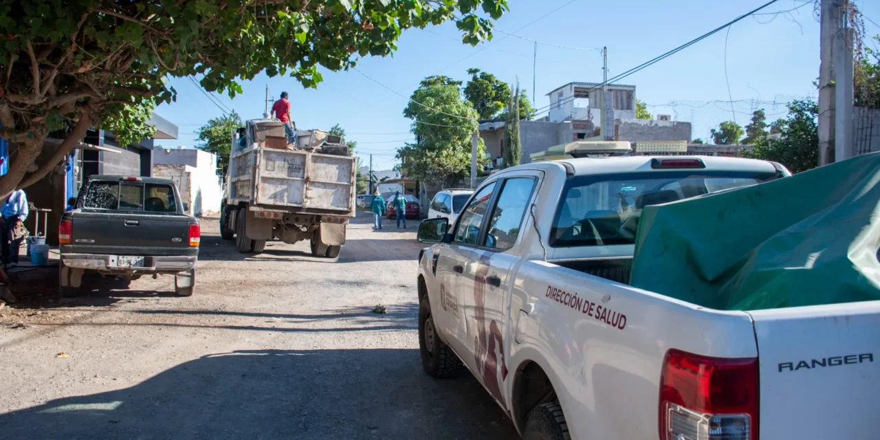 JORNADA DE DESCACHARRIZACIÓN ARRIBA HASTA LA COLONIA  ADOLFO LOPEZ MATEOS