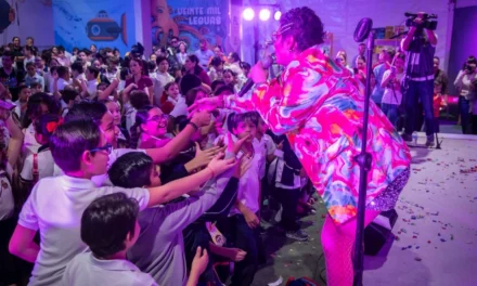 NIÑAS Y NIÑOS VIBRAN CON EL ROCK DE “PISTACHE” EN LA FIL CULIACÁN 2025