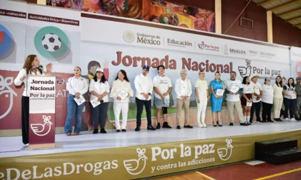 LA JORNADA NACIONAL POR LA PAZ Y CONTRA LAS ADICCIONES LLEGA A MAZATLÁN