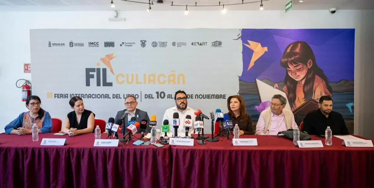 ANUNCIAN LA FERIA INTERNACIONAL DEL LIBRO CULIACÁN 2025