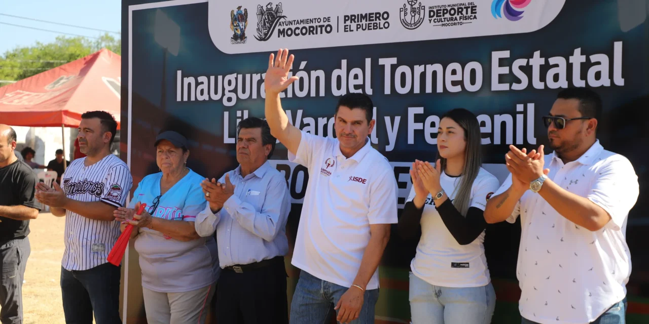EN MARCHA TORNEO ESTATAL DE BOLA PUESTA; ARMANDO CAMACHO LANZA LA PRIMERA BOLA