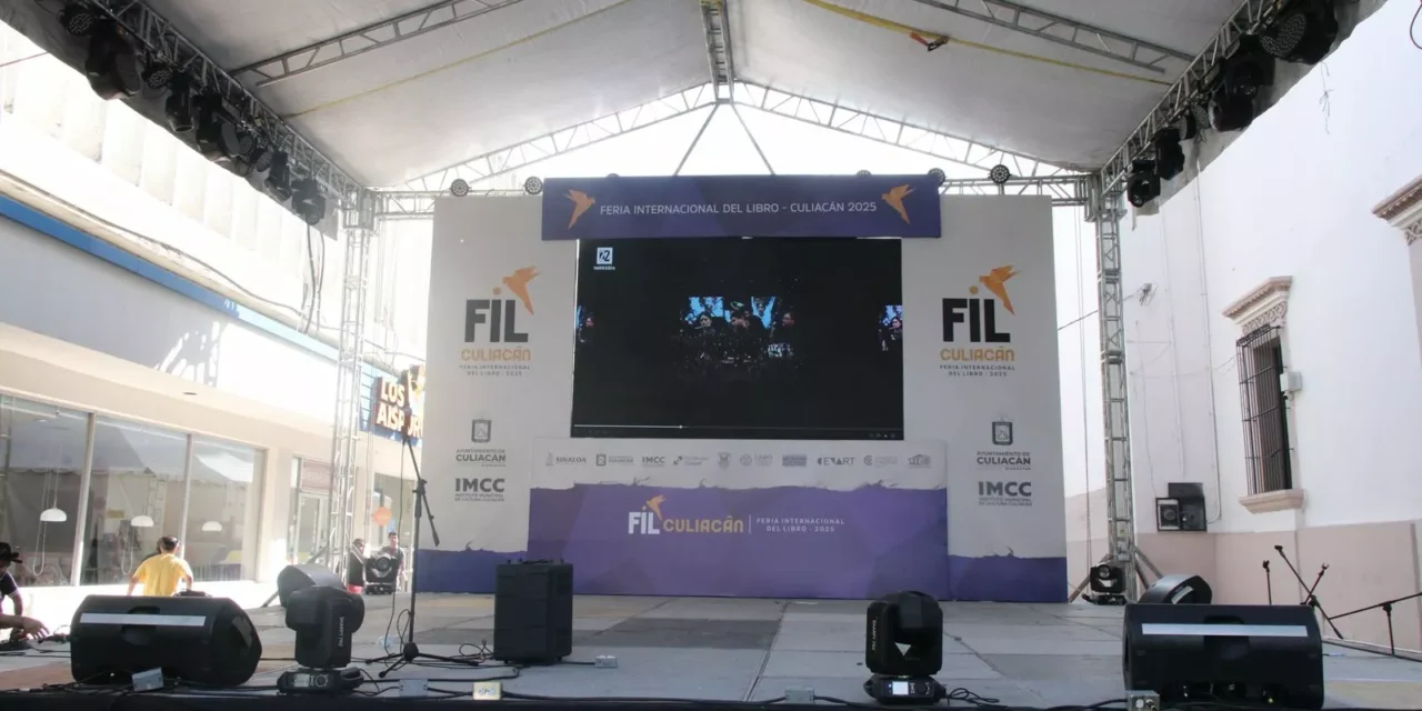 PROYECCIONES DEL FESTIVAL CERVANTINO DESLUMBRAN EN LA FERIA INTERNACIONAL DEL LIBRO CULIACÁN 2025