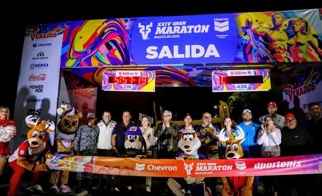MAZATLÁN Y SINALOA SE ENORGULLECEN DE RECIBIR A MILES DE MARATONISTAS: GOBERNADOR ROCHA MOYA