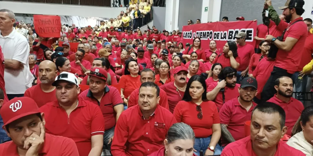 HOMAR SALAS IRRUMPE CON 300 SINDICALIZADOS EN LA ASAMBLEA 139 Y DENUNCIA BLOQUEOS A LA PARTICIPACIÓN