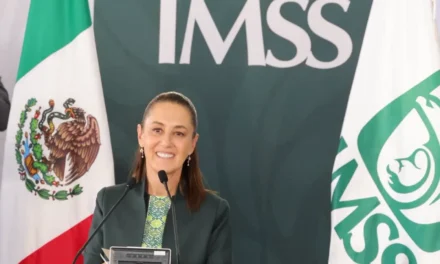 ASISTE GOBERNADOR ROCHA MOYA A ASAMBLEA GENERAL ORDINARIA DEL IMSS, ENCABEZADA POR LA PRESIDENTA CLAUDIA SHEINBAUM