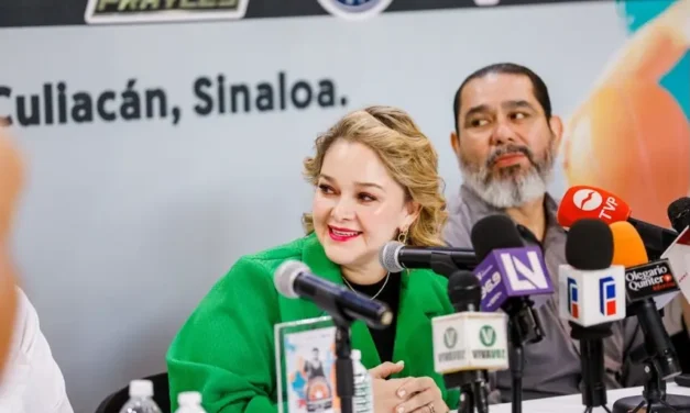ANUNCIA ENEYDA ROCHA LA TERCERA EDICIÓN DE LA COPA DE BÁSQUETBOL CIBACOPA-DIF SINALOA 2026