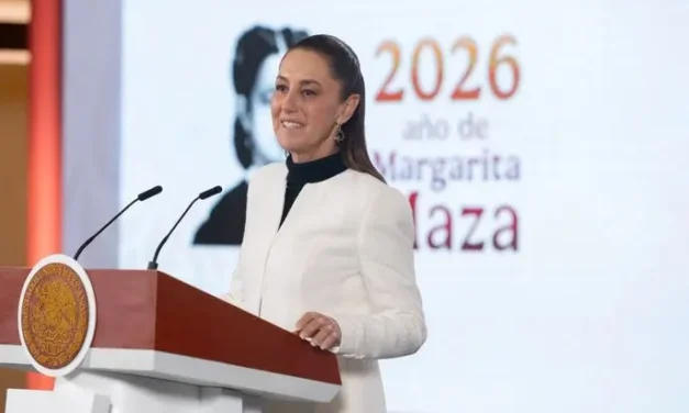 PRESIDENTA CLAUDIA SHEINBAUM DESTACA INICIO DEL 2026 CON GANANCIA DEL PESO FRENTE AL DÓLAR