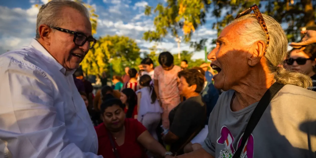 COMPROMETE GOBERNADOR ROCHA OBRAS DE VIALIDAD, EDUCATIVAS Y DEPORTIVAS PARA VECINOS DE EL DIEZ, EN CULIACÁN