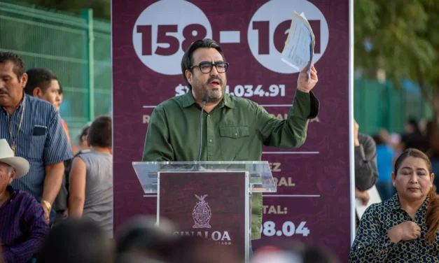 ROCHA Y JUAN DE DIOS GÁMEZ ENTREGAN OBRAS DE PAVIMENTACIÓN Y UNA CANCHA EN EL DIEZ; A DIFERENCIA DE ANTES, HOY EL PUEBLO DEFINE QUE SE HACE