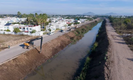 INTERVIENEN CANALES Y ARROYOS PARA PREVENIR LA PROLIFERACIÓN DE MOSQUITOS Y ACONDICIONARLOS ANTE LA TEMPORADA DE LLUVIAS