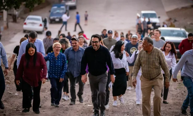 JUAN DE DIOS GÁMEZ IMPULSA LA MODERNIZACIÓN DE LA COLONIA BUENOS AIRES CON LA PAVIMENTACIÓN DE CINCO CALLES MÁS