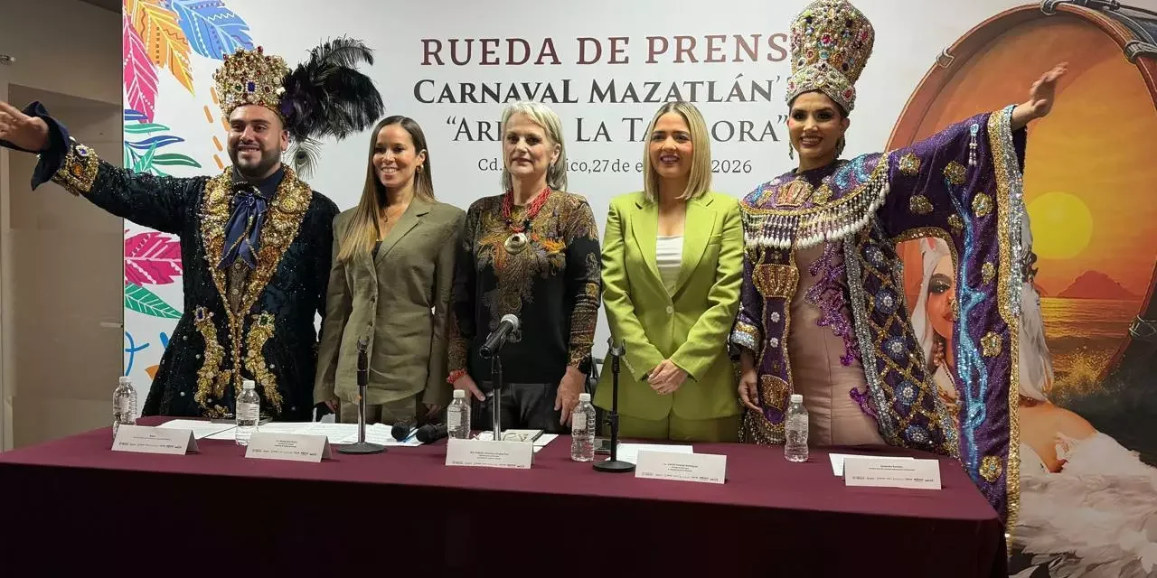 PRESIDENTA ESTRELLA PALACIOS PROMOCIONA EL CARNAVAL DE MAZATLÁN EN CIUDAD DE MÉXICO