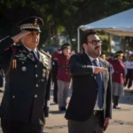 CONMEMORAN EL DÍA DE LA BANDERA EN LA PLAZA CÍVICA DEL PALACIO DE GOBIERNO DE SINALOA
