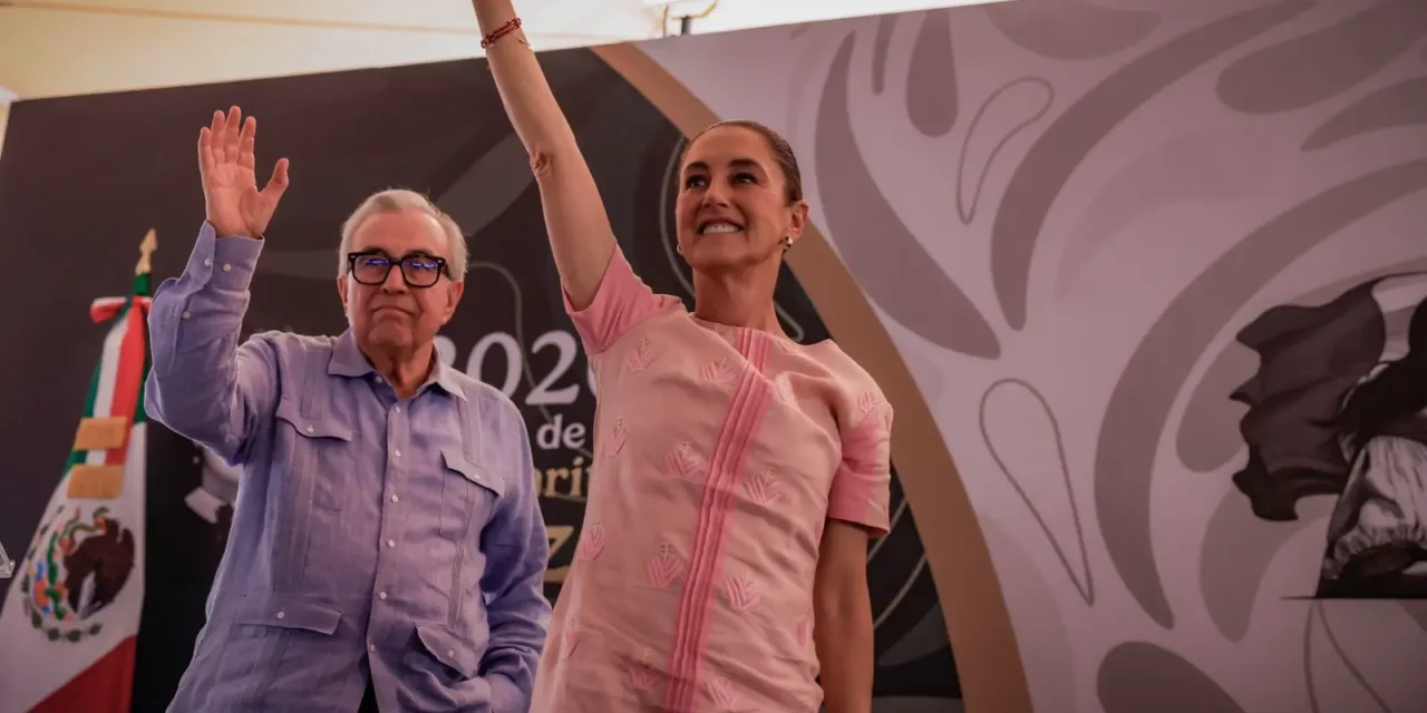 ANTE MÁS DE 30 MIL SINALOENSES, LA PRESIDENTA CLAUDIA SHEINBAUM PONE EN MARCHA LA CONSTRUCCIÓN DE NUEVO HOSPITAL DEL IMSS EN CULIACÁN