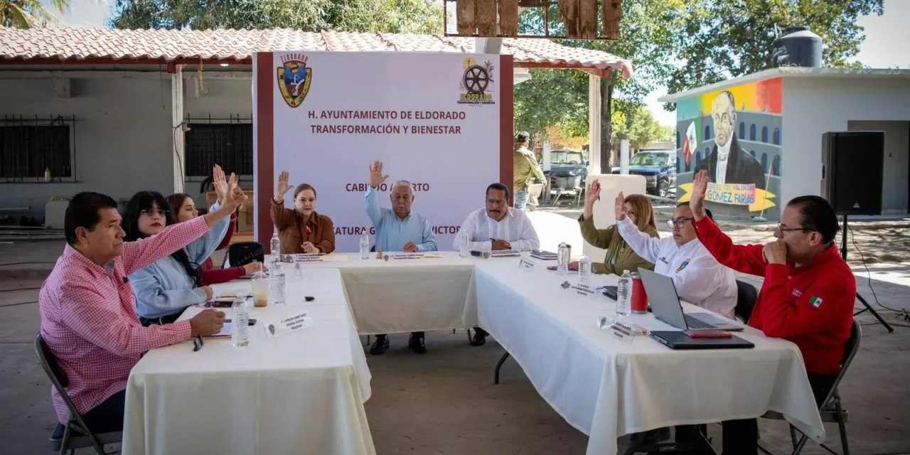 PRIMERA SESIÓN DE CABILDO ABIERTO EN LA SINDICATURA DE GUADALUPE VICTORIA