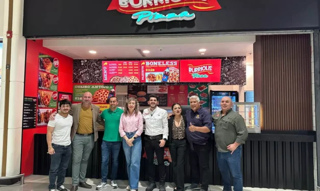 FOMENTAN EL CONSUMO LOCAL Y GENERAN EMPLEOS; INAUGURAN NUEVA SUCURSAL DE BURRIOLIS PIZZA EN PLAZA SENDERO