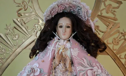 NUESTRA SEÑORA DE QUILÁ YA PORTA SU NUEVO VESTIDO POR EL DÍA DE LA CANDELARIA 2026