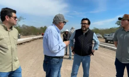 ROCHA Y JUAN DE DIOS GÁMEZ SUPERVISAN OBRAS ESTRATÉGICAS QUE TRANSFORMAN LA MOVILIDAD EN CULIACÁN